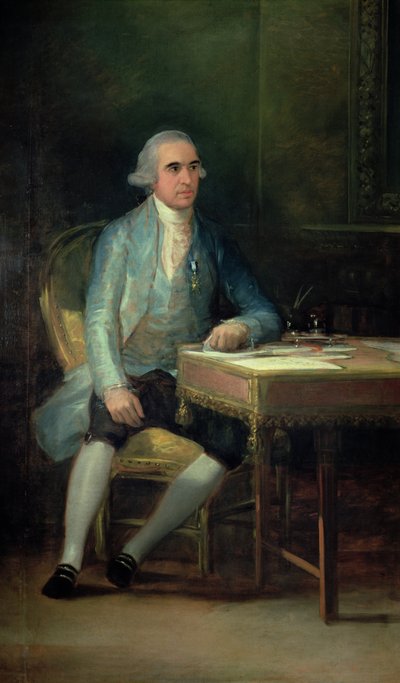 Retrato de Don Francisco de Saavedra, 1798 de Francisco de Goya
