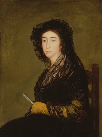 Retrato de Dona Amalia Bonells de Costa, c.1805 de Francisco de Goya