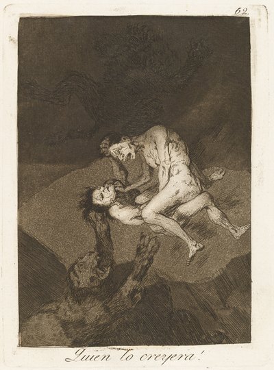 Quien lo creyera! (Quem diria!) de Francisco de Goya