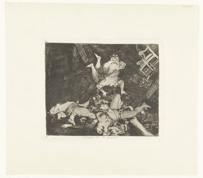 Ravagens de guerra
Estragos de la guerra (título sobre o objecto)
Os horrores da guerra (título da série)
Los Desastres de la Guerra (título da série) de Francisco de Goya
