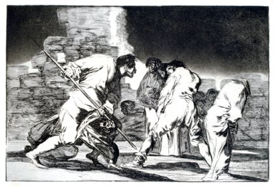 Enigma da Fúria, 1819-1823 de Francisco de Goya