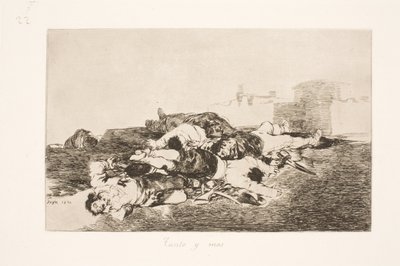 Tantos - e mais (22) de Francisco de Goya