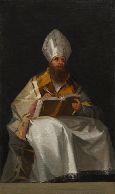 São Ambrósio, c. 1796-1799. de Francisco de Goya