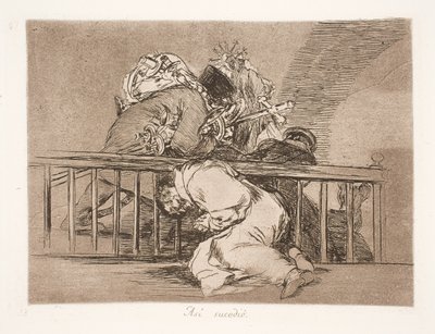 Como aconteceu (47) de Francisco de Goya