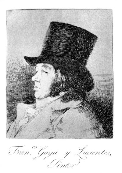 Auto-retrato, 1799 de Francisco de Goya