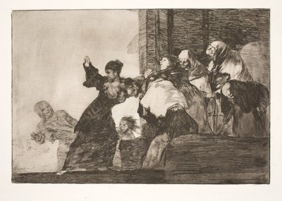 Measly Folly (Duas cabeças pensam melhor que uma) de Francisco de Goya