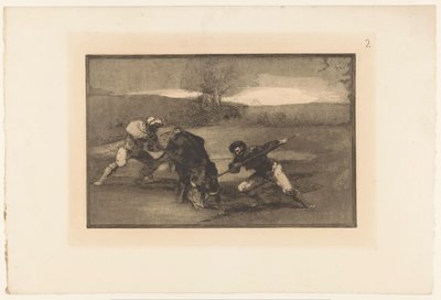 Caça ao touro a pé
Otro modo de cazar á pie
Tourada (título da série)
La Taureaumachie (título da série)
La Tauromaquia (título da série) de Francisco de Goya