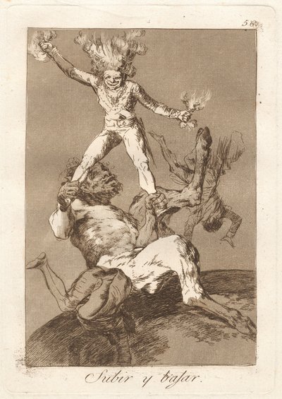 Subir y bajar (To Rise and To Fall) de Francisco de Goya