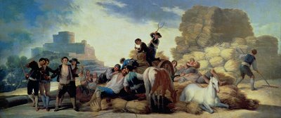 Verão ou a colheita de Francisco de Goya