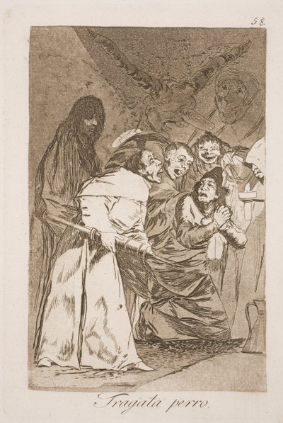 Tome seu cão! de Francisco de Goya