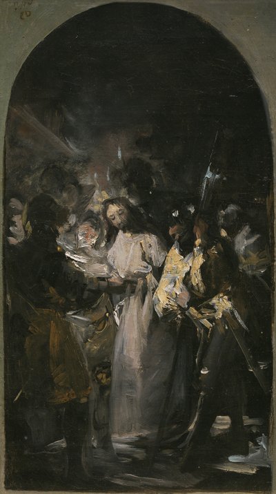 A prisão de Cristo, 1798 de Francisco de Goya