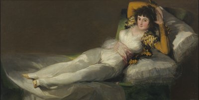 A Maja Vestida, c. 1800 de Francisco de Goya