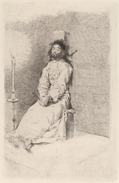 O Homem Garroteado de Francisco de Goya