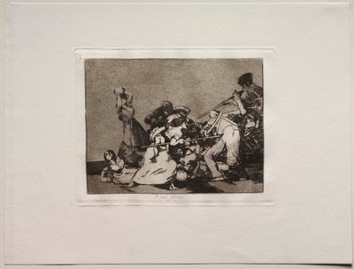 Os Horrores da Guerra: E Eles São Como Animais Selvagens de Francisco de Goya