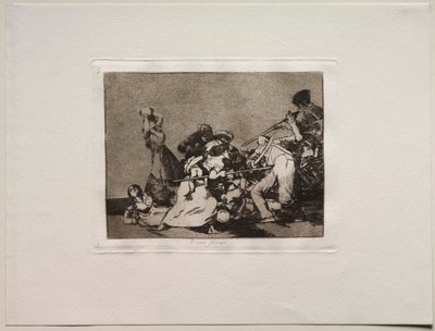Os horrores da guerra: e são como bestas selvagens. de Francisco de Goya