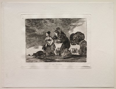 Os horrores da guerra: e isso também. de Francisco de Goya