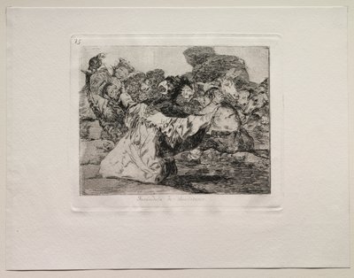 Os Horrores da Guerra: Charlatans Show. de Francisco de Goya