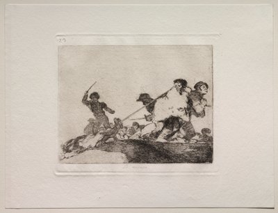 Os Horrores da Guerra: Ele Mereceu de Francisco de Goya