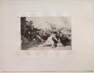 Os Horrores da Guerra: Eu Vi de Francisco de Goya