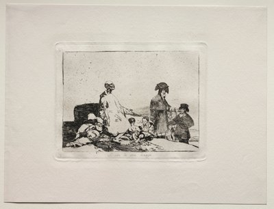 Os horrores da guerra: talvez eles sejam de outra raça. de Francisco de Goya