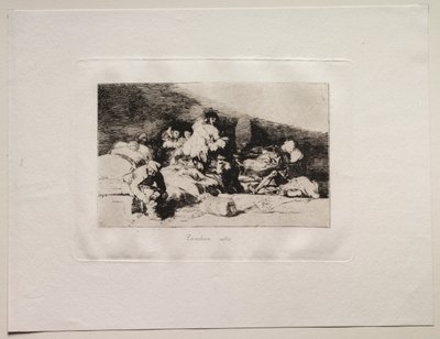 Os horrores da guerra: estes também de Francisco de Goya