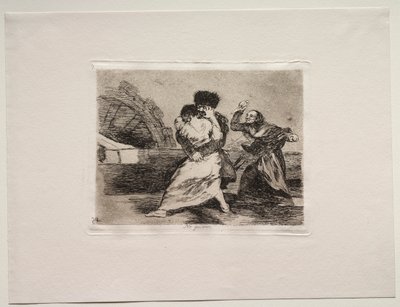 Os horrores da guerra: eles não gostam de Francisco de Goya