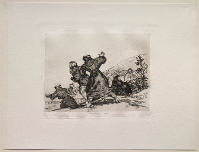 Os horrores da guerra: isso também. de Francisco de Goya