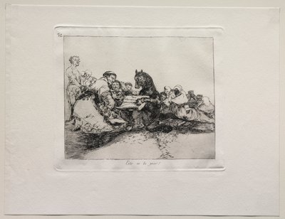 Os Horrores da Guerra: Este é o pior de tudo! de Francisco de Goya