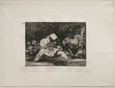 Os horrores da guerra: que loucura !. de Francisco de Goya