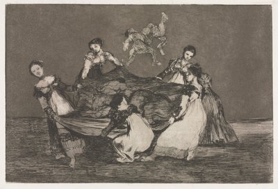 Os Provérbios: Loucura Feminina de Francisco de Goya