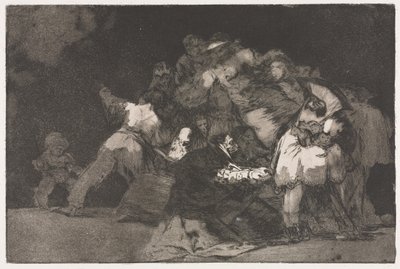 Os Provérbios: Loucura Geral de Francisco de Goya