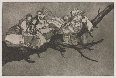 Os Provérbios: Loucura Ridícula de Francisco de Goya