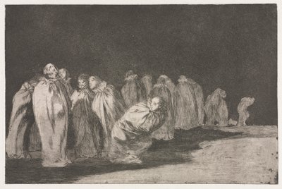Os Provérbios: Os Homens de Saco de Francisco de Goya