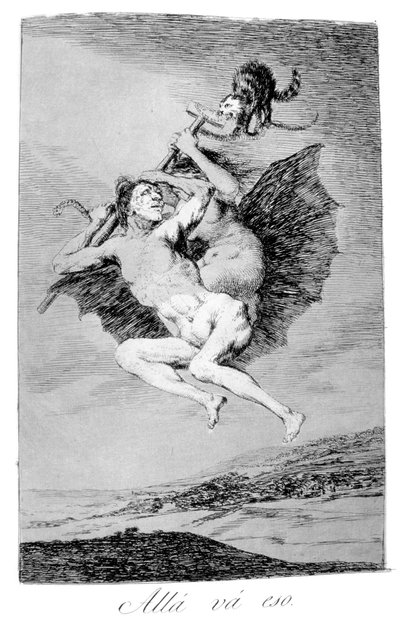 Lá vai, 1799 de Francisco de Goya