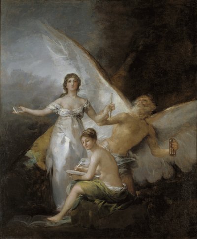 Verdade, Tempo e História, 1804-08 de Francisco de Goya