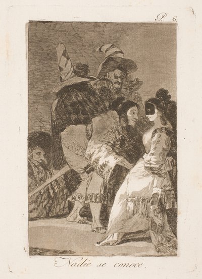 Nós não nos conhecemos de Francisco de Goya