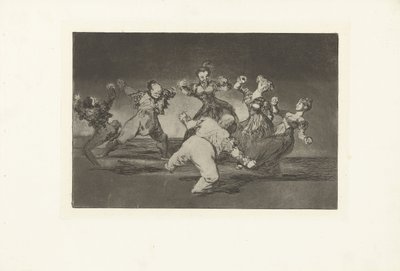 Feliz tolice Alegre diferente Los Disparates (The follies) (título da série) Los Proverbios (Os Provérbios) (título da série) de Francisco de Goya