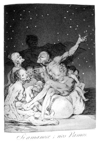 Quando o dia chegar, sairemos !, 1799 de Francisco de Goya
