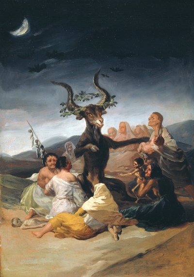 Sábado das Bruxas, 1797-1798 de Francisco de Goya