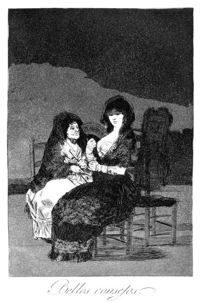 Conselho maravilhoso, 1799 de Francisco de Goya