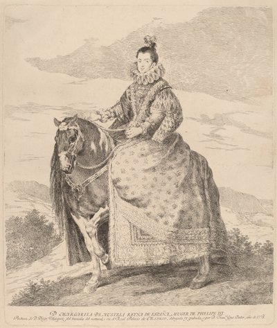 Margarida da Áustria de Francisco de Goya after Diego Velázquez