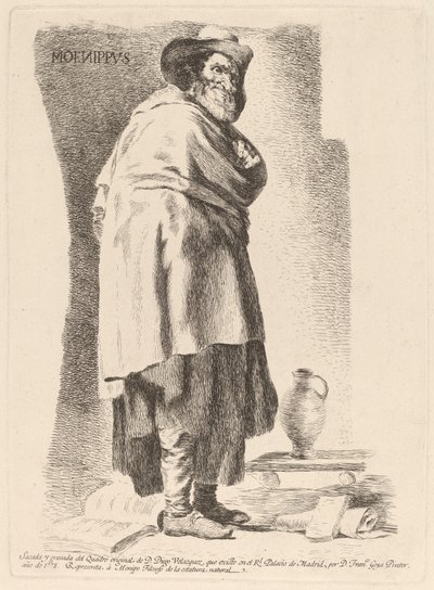 Moenippvs (Moenippus) de Francisco de Goya after Diego Velázquez