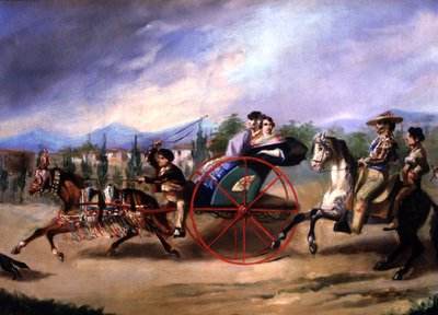 Para os touros! Século XIX de Francisco de Paula Bringas