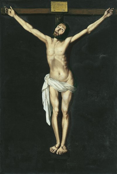 Cristo na cruz de Francisco de Zurbaran