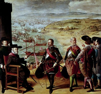 Batalhas pintadas para o Buen Retiro: A defesa de Cádis contra os ingleses em 1627 de Francisco de Zurbaran