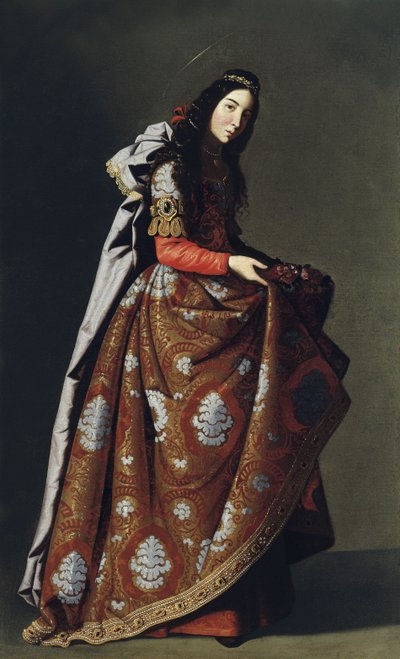 São Casilda de Toledo, ca 1630-1634 de Francisco de Zurbaran