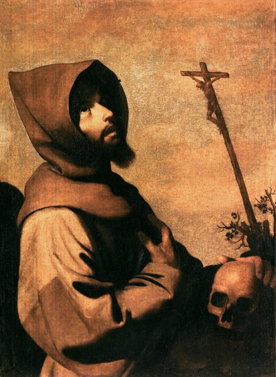 São Francisco em êxtase, c. 1659 (óleo sobre tela) de Francisco de Zurbaran