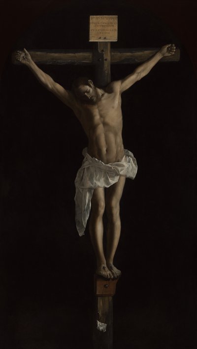 A Crucificação de Francisco de Zurbaran