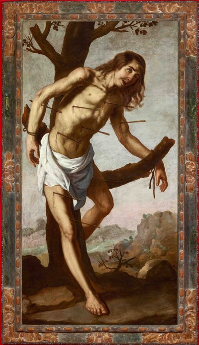 O martírio de São Sebastião, c. 1650 de Francisco de Zurbaran