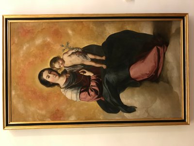 Francisco de Zurbarán - Virgem do Rosário de Francisco de Zurbaran